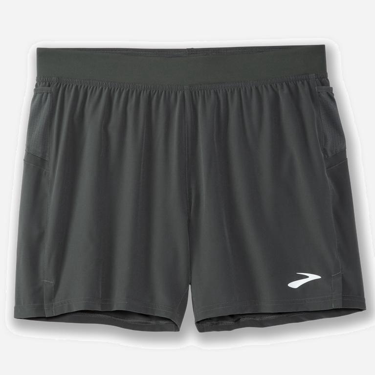 Brooks Sherpa 5 2-In-1 Mens Running Shorts Ireland Dark Oyster/grey (ESYG-20531)